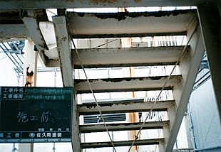 階段(鉄部)の塗替え施工例